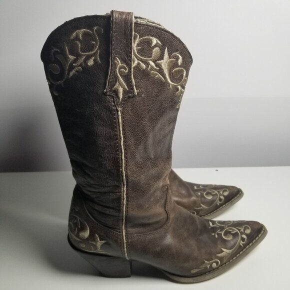 Durango Crush Women's Western Embroidered Boots Sz 9M - Picture 3 of 15